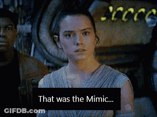 Woman With That Was The Mimic GIF
