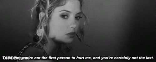 Woman With Trust Me Quote GIF