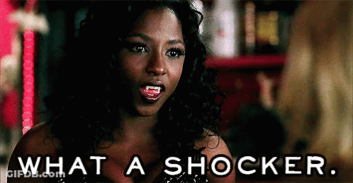 Woman With Vampire Teeth Says What A Shocker GIF