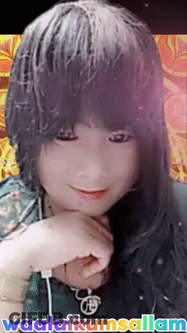 Woman With Waalaikumsalam GIF