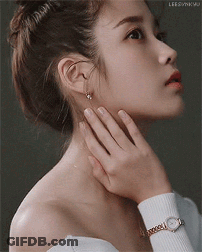 Woman With Watch GIF