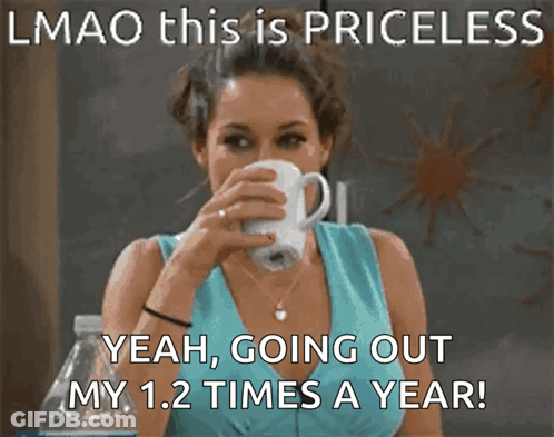 Woman With Water Bottle And Glass LMAO Priceless GIF