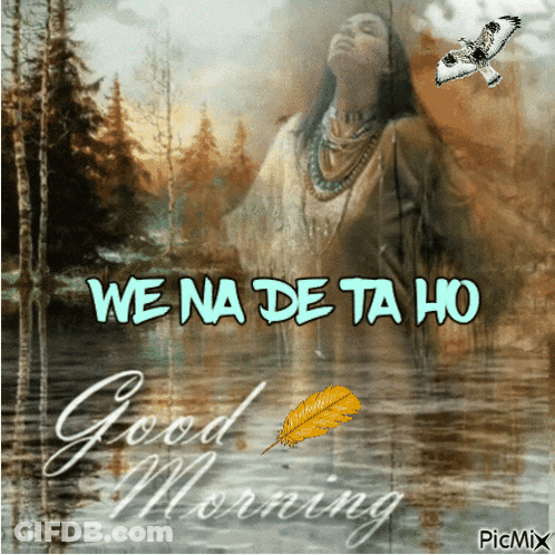 Woman With We Na De Ta Ho Text GIF