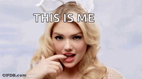 Woman With White Bow Licking Finger GIF