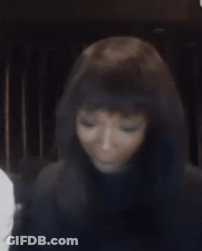 Woman With Wig GIF