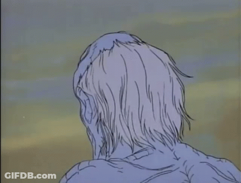 Woman With Zombie Makeup Talking To Man GIF