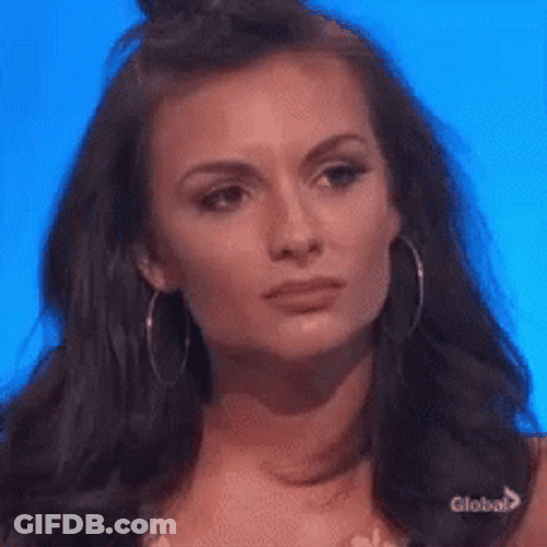 Woman Wondering Confused Face GIF