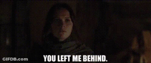 Woman You Left Me Behind In A Dark Room GIF