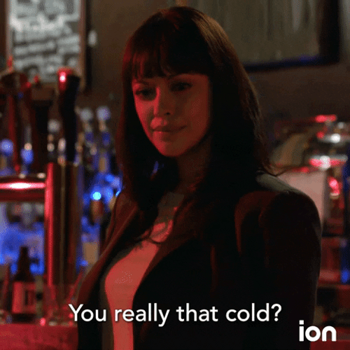 Woman You're Really Thats Cold GIF