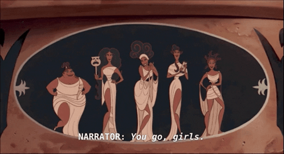 Women Dancing And Moving Hips Hercules GIF
