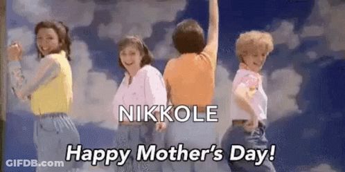 Women Dancing Happy Mothers Day GIF