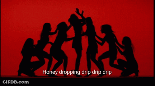 Women Dancing Honey Dropping Drip Drip Drip GIF