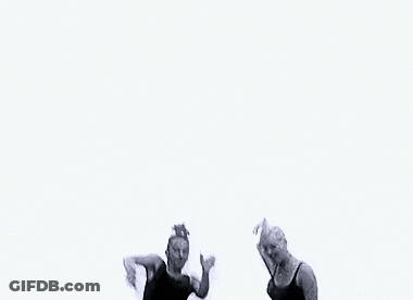 Women Dancing In City GIF