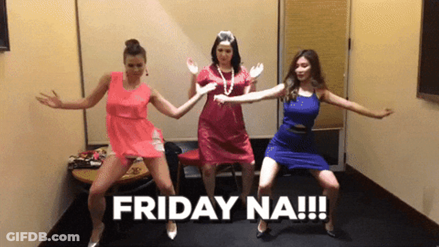 Women Dancing On Friday Vibes GIF