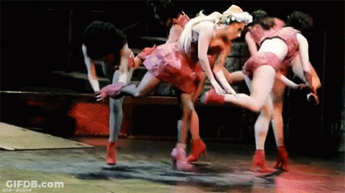 Women Dancing On Stage Daily-Online GIF