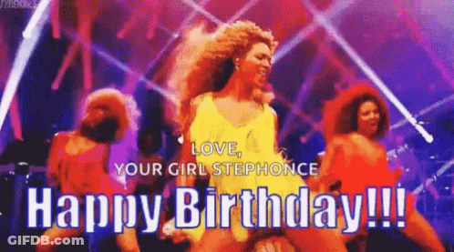 Women Dancing On Stage Love Your Girl Stephonce Happy Birthday GIF