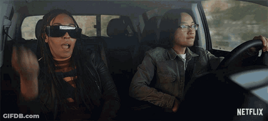 Women Dancing Road Trip GIF