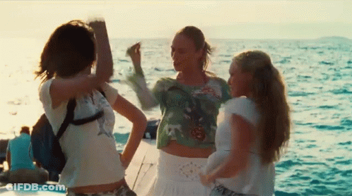 Women Dancing With Fee Sarah Princess GIF