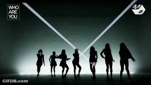 Women Dancing With Who Are You GIF