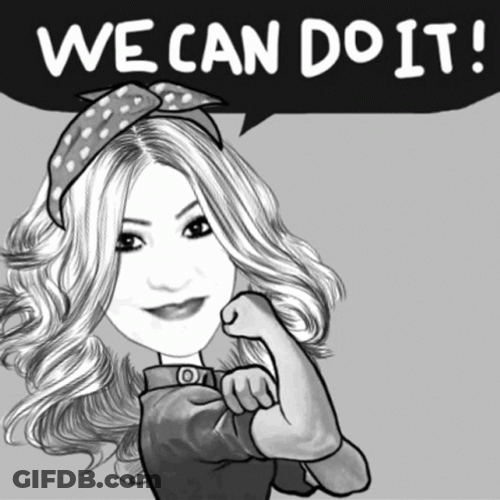 Women Empowerment We Can Do It GIF