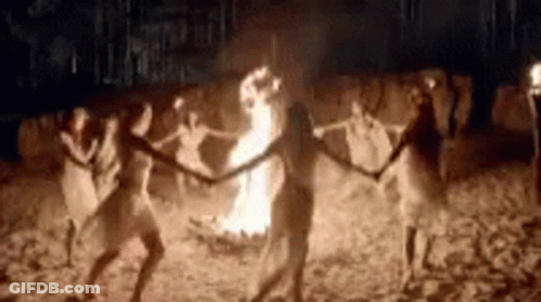 Women Holding Hands In Circle GIF