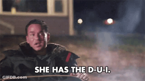 Women In Car With T.C. Crew Comin In Hot GIF