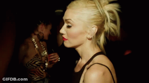 Women In Zebra Print Dress At Party GIF