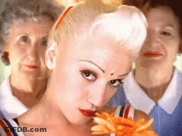 Women In Zebra Print Dress At Party GIF