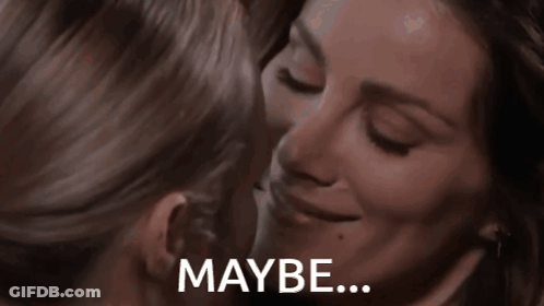Women Kissing GIF