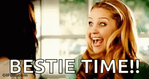 Women Laughing Talking Bestie Time GIF
