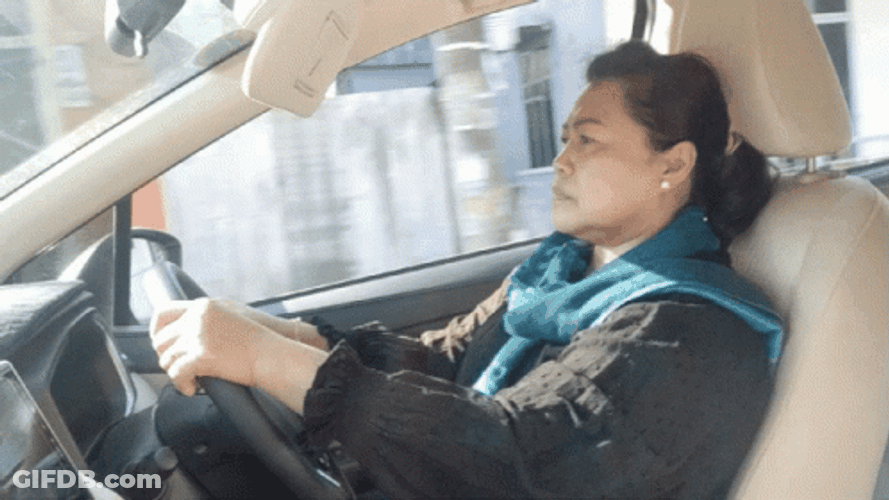 Women Manager Car Driving GIF