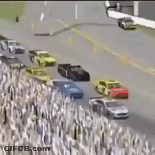 Women Nascar League Crash GIF