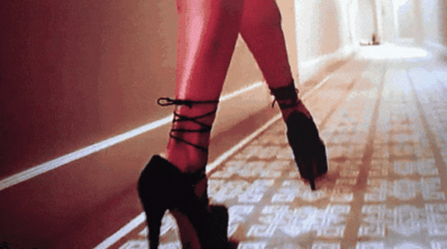Women's High-Heeled Shoes GIF