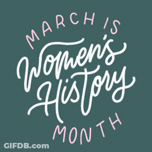 Women's Month March GIF