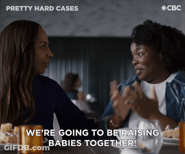 Women Same Girl Raising Babies Together GIF