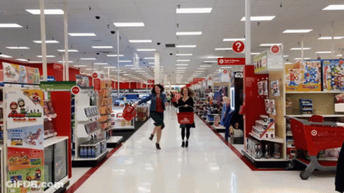 Women Shopping At Target Toys & Games GIF