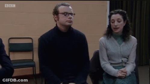 Women Sitting In A Circle With BBC GIF