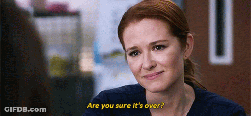 Women Smiling And Talking In Hospital GIF