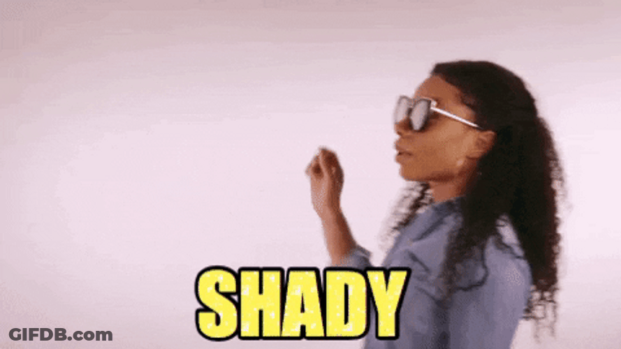 Women Wearing The Shade Shady GIF