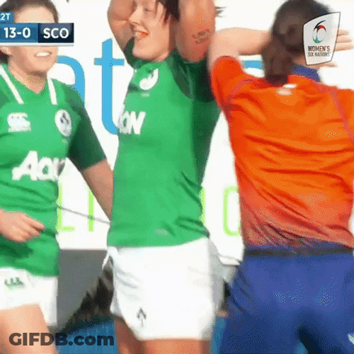Womens Rugby Ireland GIF