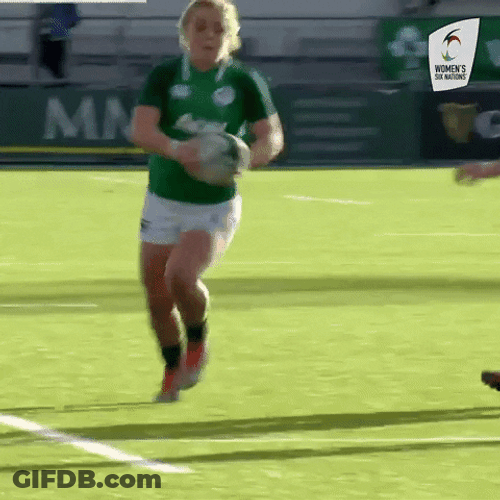 Womens Rugby Stealing GIF