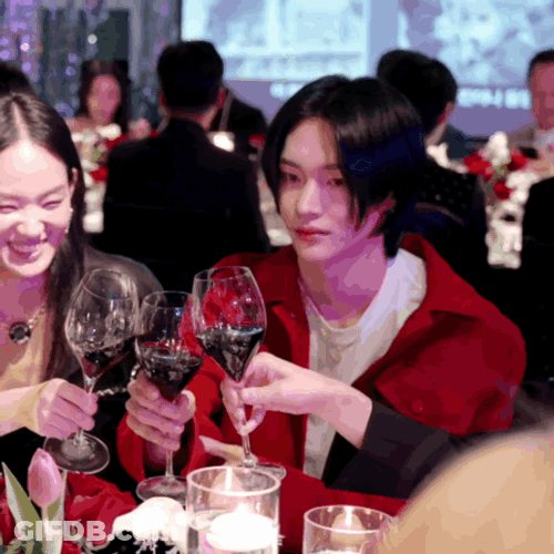 Won Bin And Friends Cheers Meme GIF