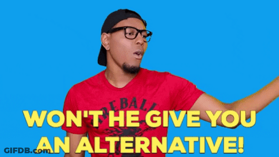 Won't He Do It Give Alternative GIF