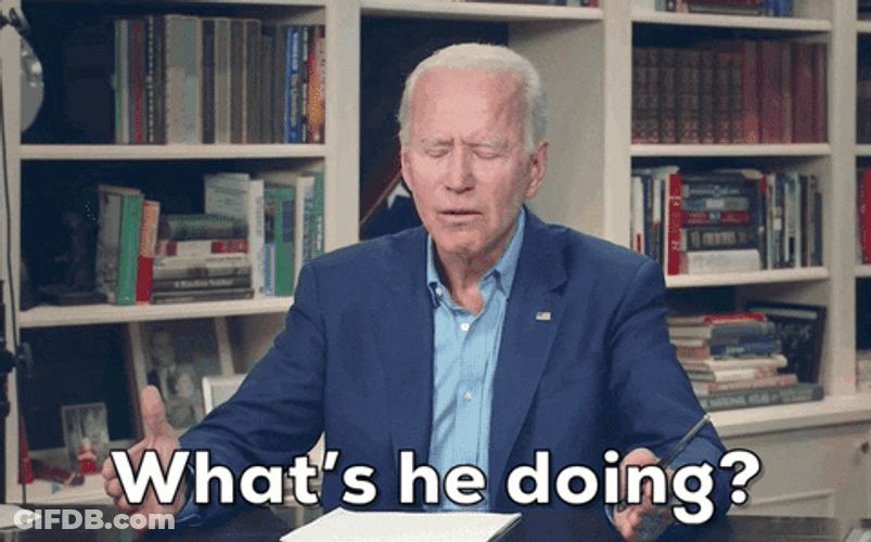 Won't He Do It What's He Doing GIF