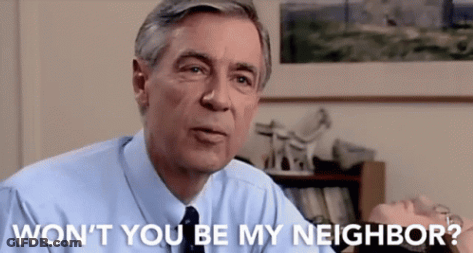 Won't You Be My Neighbor Mr Rogers GIF
