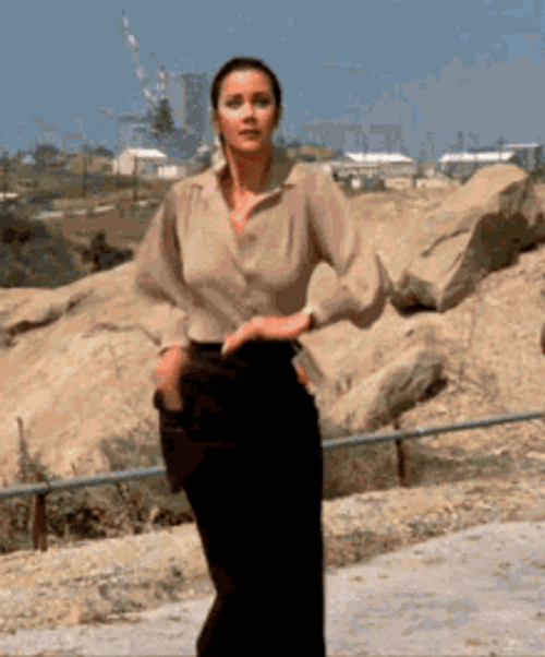 Wonder Woman Change Outfit GIF