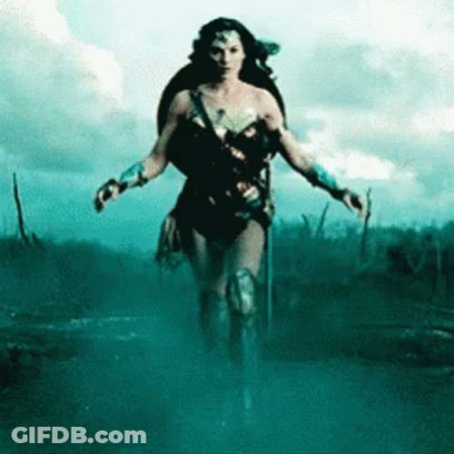 Wonder Woman Help Is On The Way Dear GIF
