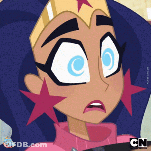 Wonder Woman Is A Cartoon Character From The Cn Network GIF