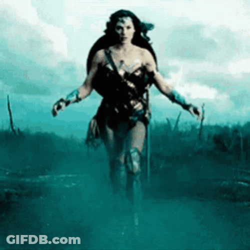 Wonder Woman Power GIF