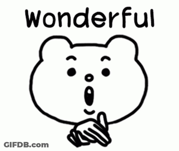 Wonderful Bear Head Clapping GIF